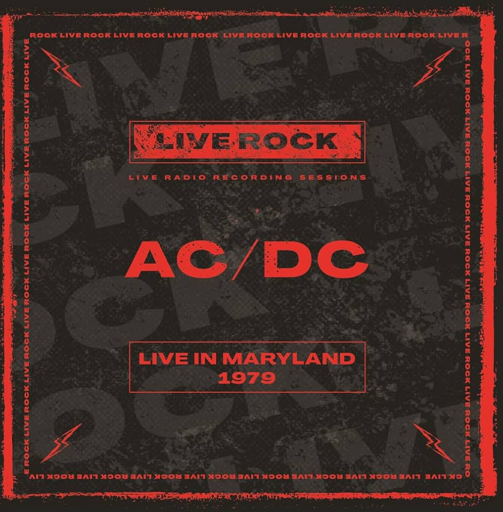 AC/DC - Live in Maryland, 1979 - LP - Vinyl [APR 11]