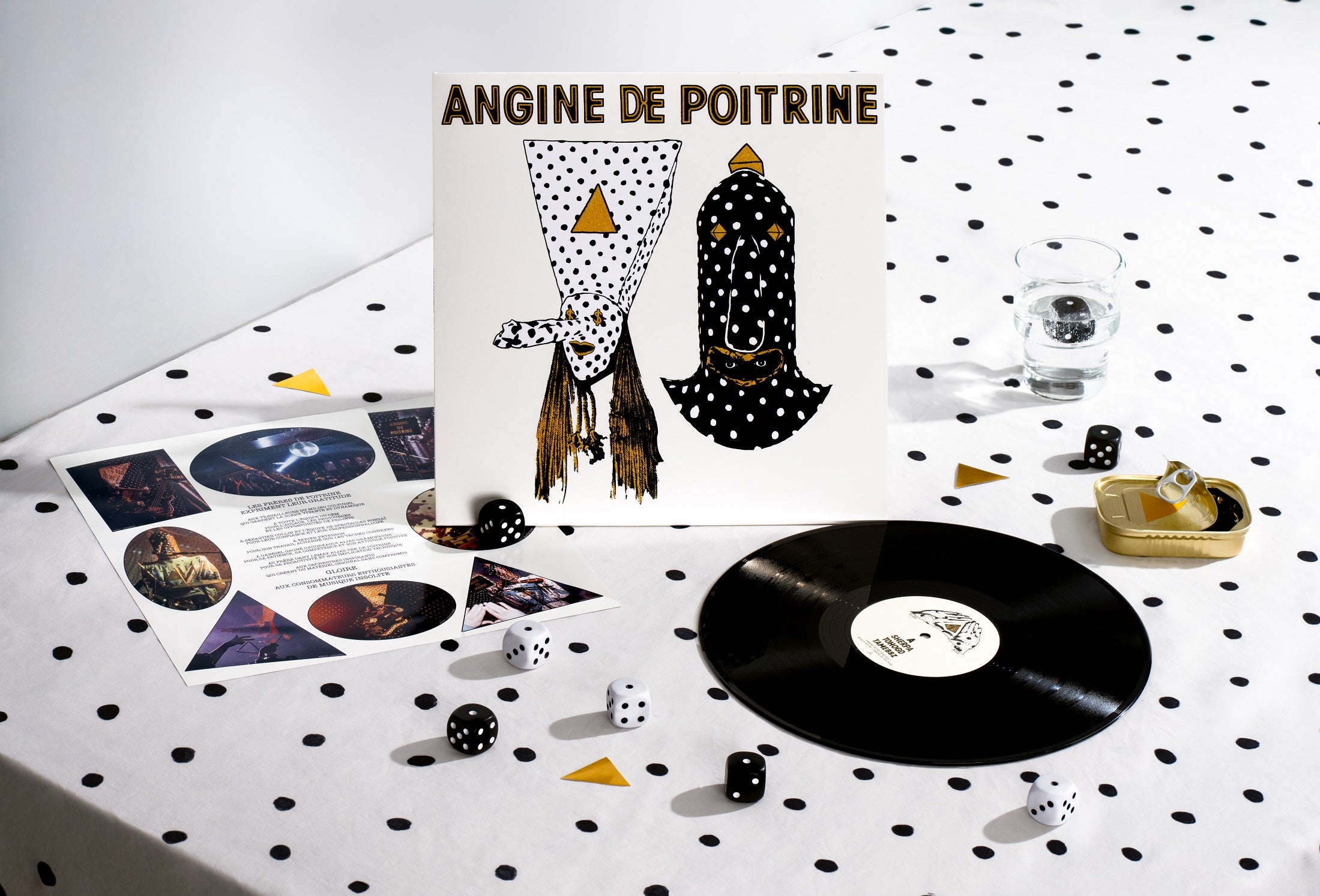 ANGINE DE POITRINE - VOL.1　vinyl（レコード） ANGINE DE POITRINE – Vol.I – LP – Black Vinyl With Printed Insert