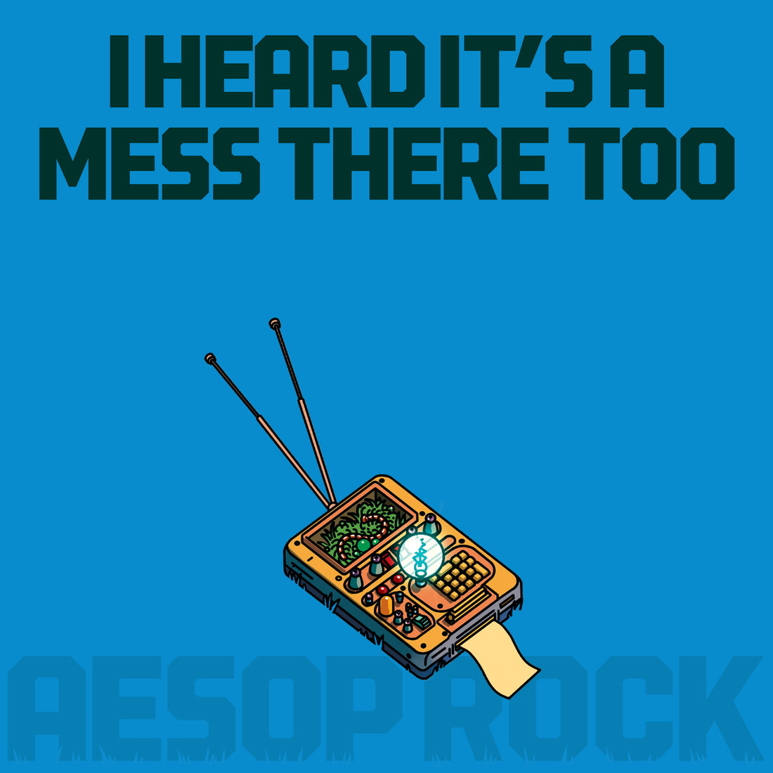 AESOP ROCK - I Heard It’s A Mess There Too - CD [DEC 12]