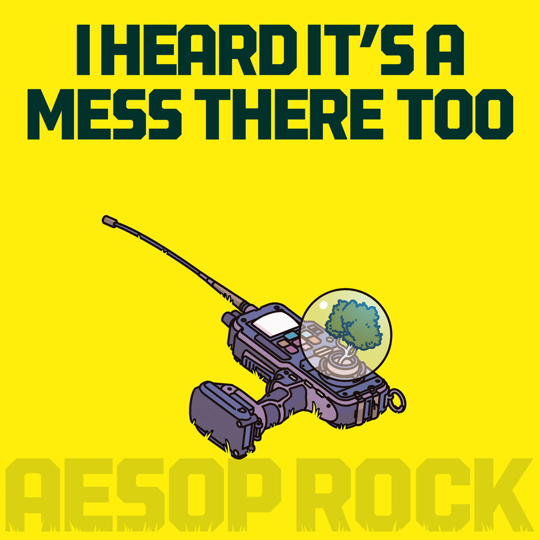 AESOP ROCK - I Heard It’s A Mess There Too - Cassette Tape [DEC 12]