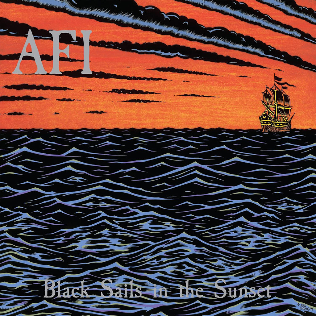 AFI - Black Sails In The Sunset (25th Anniversary Edition with 3 Bonus Tracks) - LP - Neon Orange Vinyl [JUL 19]