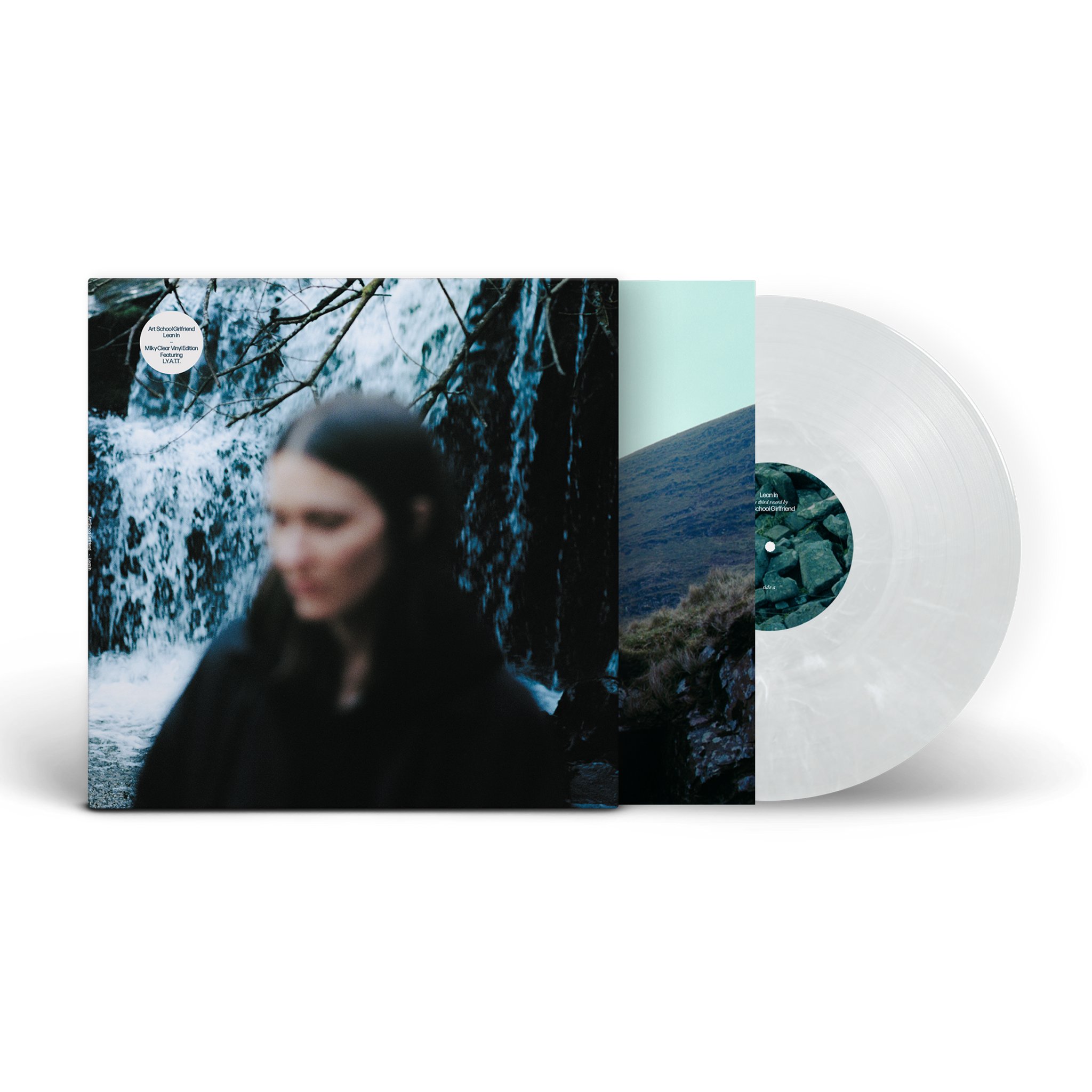 ART SCHOOL GIRLFRIEND - Lean In (with SIGNED PRINT) - LP - ‘Milky Marble’ Vinyl [MAR 13]