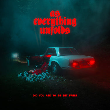 AS EVERYTHING UNFOLDS - Did You Ask to Be Set Free - LP - Transparent Petrol Green [APR 10]