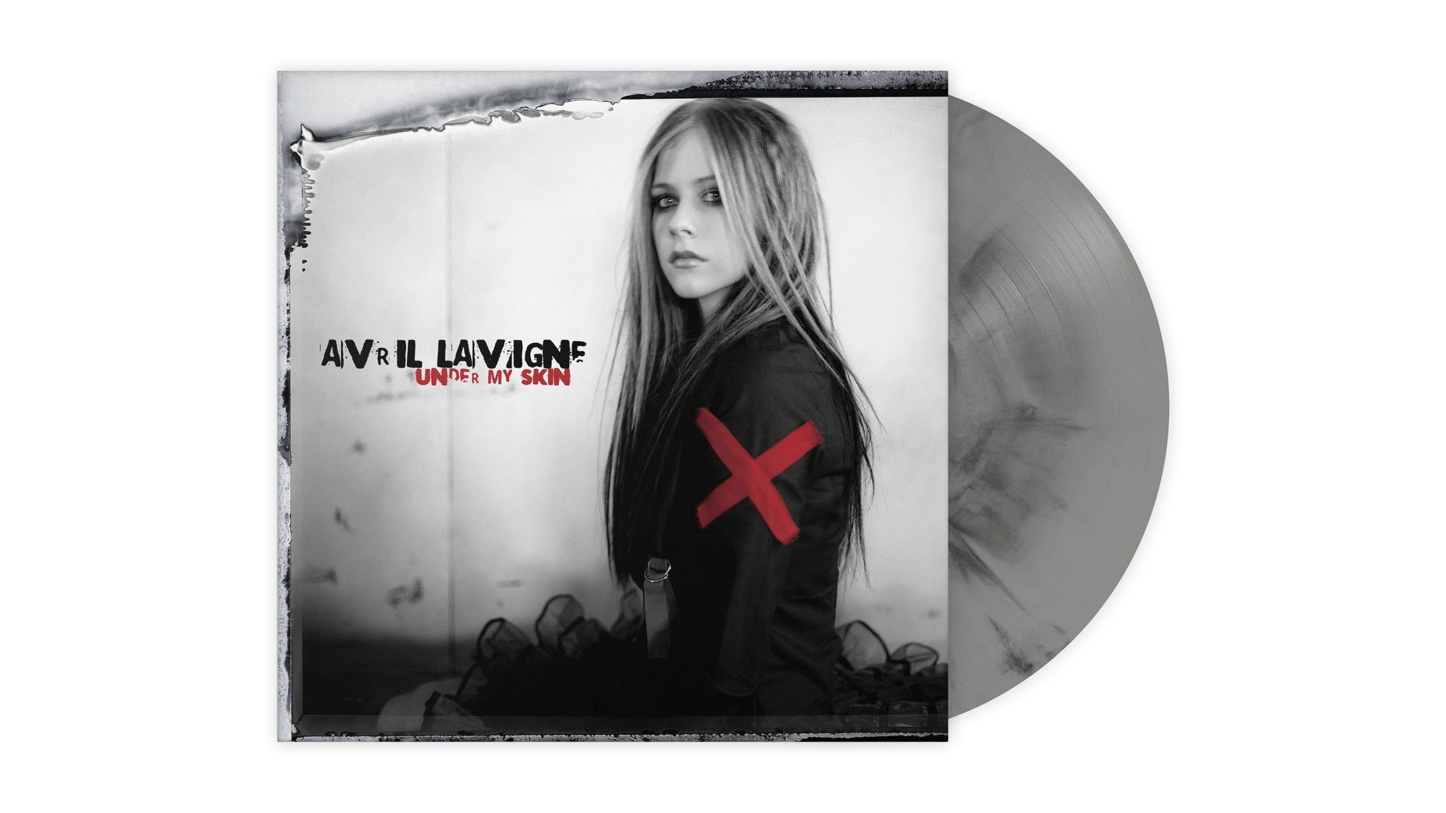 AVRIL LAVIGNE - Under My Skin - LP - Silver & Black Marble Vinyl