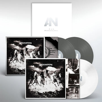 AWOLNATION - Run (10th Anniversary Deluxe Edition) - 3LP - Silver (x2) / White (x1) 180g Vinyl Box Set [JUN 27]