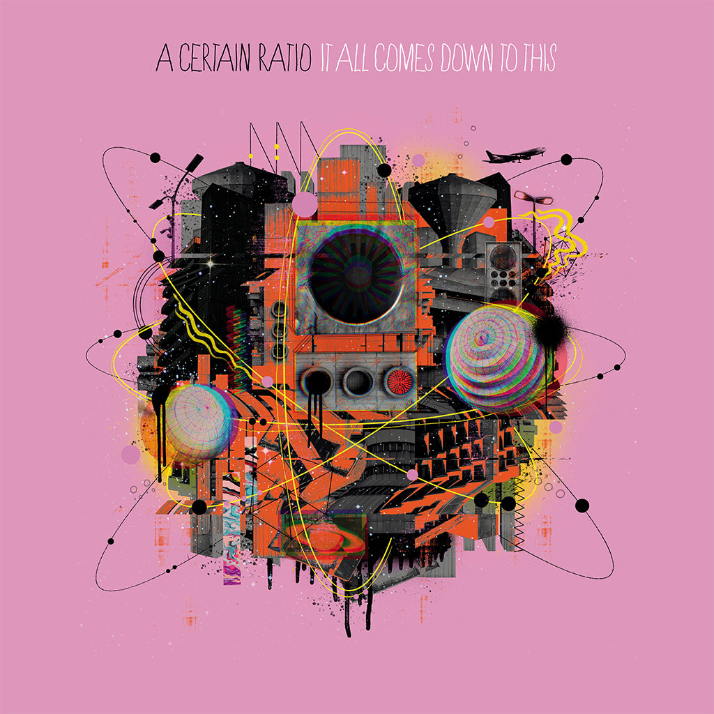 A CERTAIN RATIO - It All Comes Down to This (with Alternative Artwork) - LP - Neon Pink Vinyl