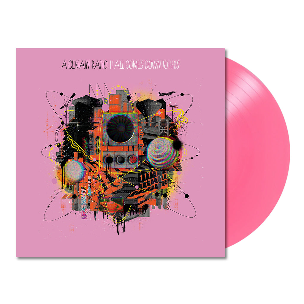 A CERTAIN RATIO - It All Comes Down to This (with Alternative Artwork) - LP - Neon Pink Vinyl