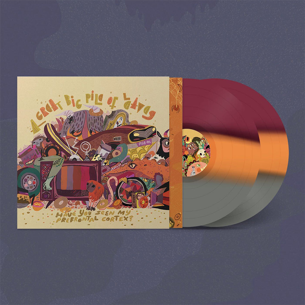 A GREAT BIG PILE OF LEAVES - Have You Seen My Prefrontal Cortex? (2023 Reissue) - LP - Tri-Stripe Colour Vinyl [JUL 21]