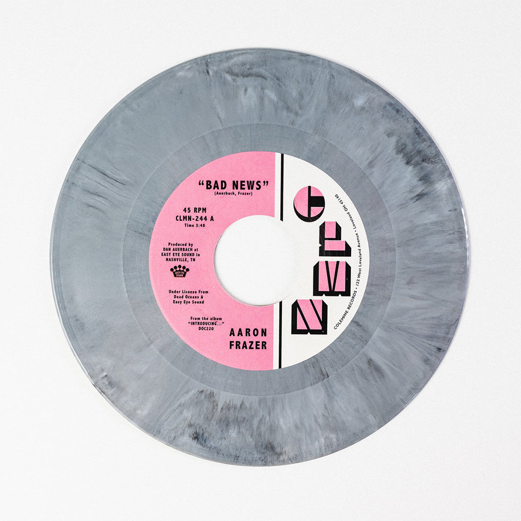 AARON FRAZER - Bad News / Done Lyin' - 7'' - Grey Vinyl [SEP 20]