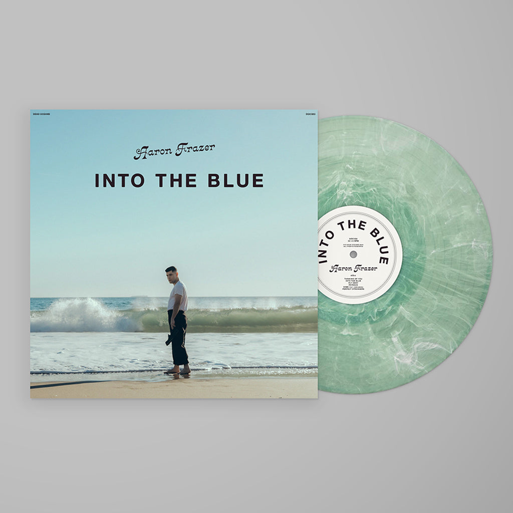 AARON FRAZER - Into The Blue - LP - Frosted Coke Bottle Clear Vinyl