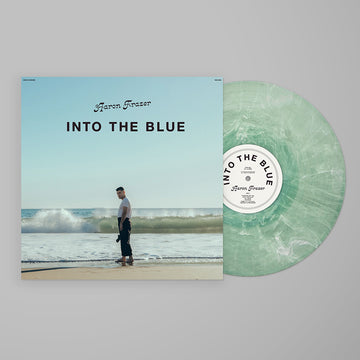 AARON FRAZER - Into The Blue - LP - Frosted Coke Bottle Clear Vinyl