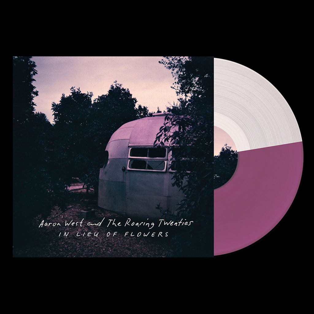 AARON WEST AND THE ROARING TWENTIES - In Lieu of Flowers - LP - Clear / Purple Split Vinyl [APR 12]