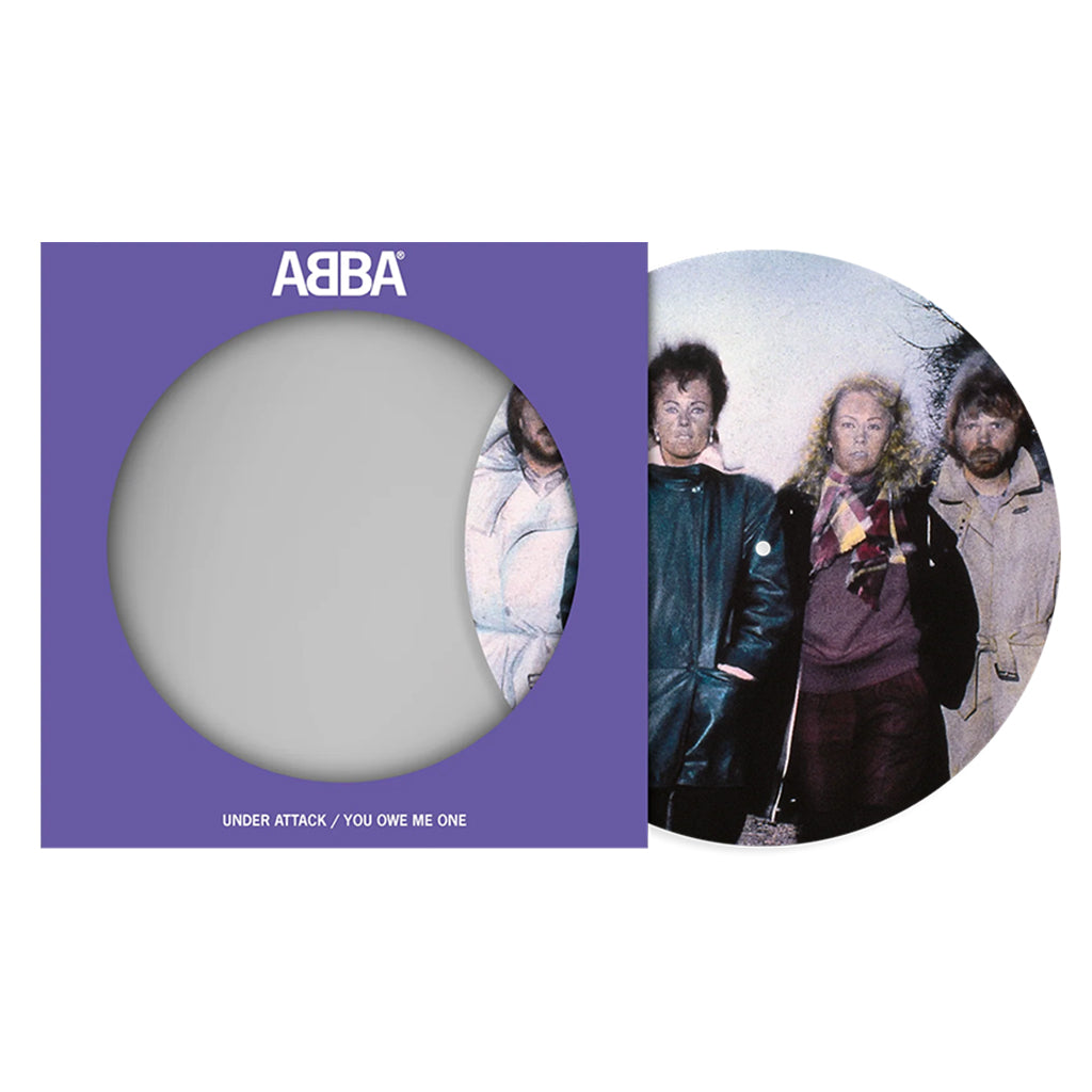 ABBA - Under Attack / You Owe Me One - 7'' - Picture Disc Vinyl