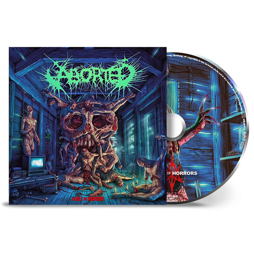 ABORTED - Vault Of Horrors (with Glow In The Dark logo and Bonus Track) - CD