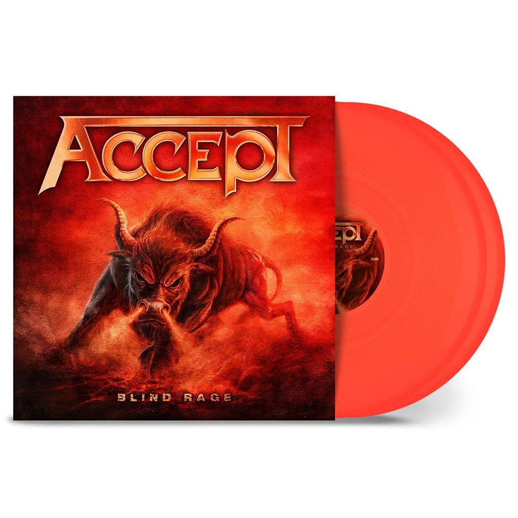 ACCEPT - Blind Rage (2023 Reissue) - 2LP - Neon Orange Vinyl [JUN 30]