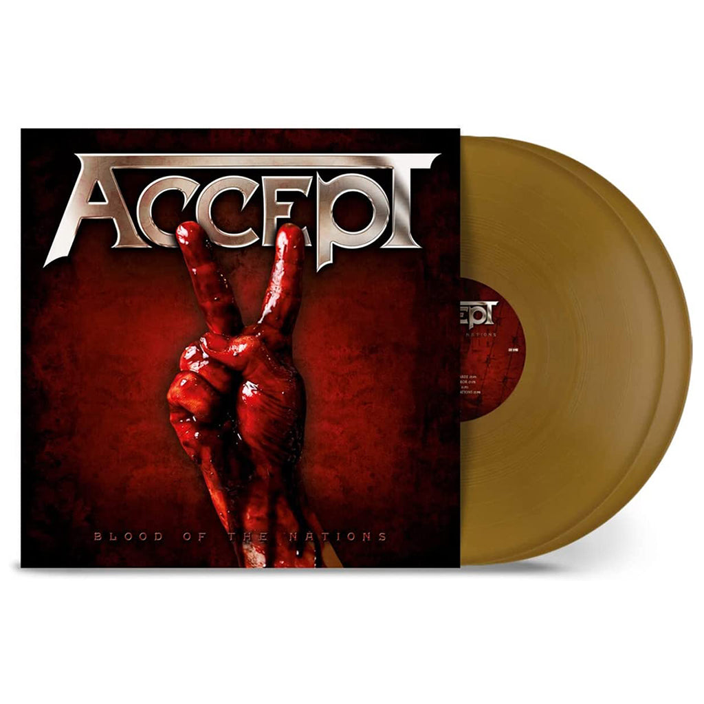 ACCEPT - Blood Of The Nations (2023 Reissue) - 2LP - Gold Vinyl [JUN 30]