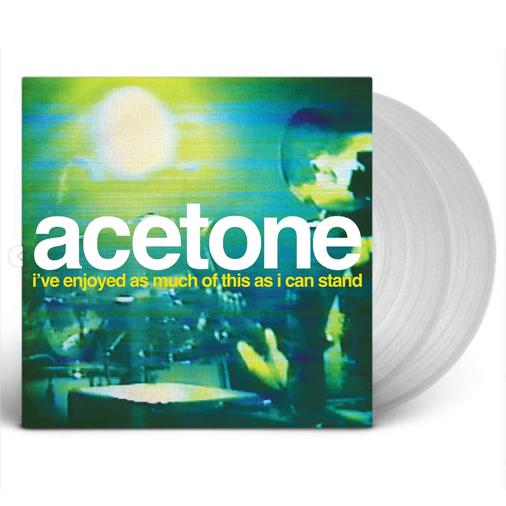 ACETONE - I've Enjoyed As Much Of This As I Can Stand - Live at the Knitting Factory, NYC: May 31, 1998 - 2LP - Clear Vinyl [RSD 2024]