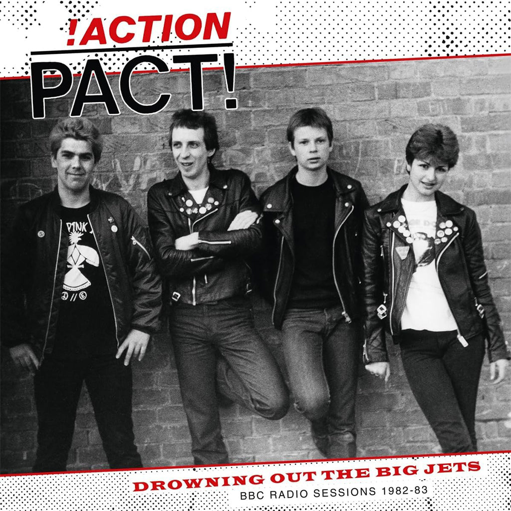 ACTION PACT - Drowning Out The Big Jets - BBC Radio Sessions 1982-83 - LP - Red Vinyl