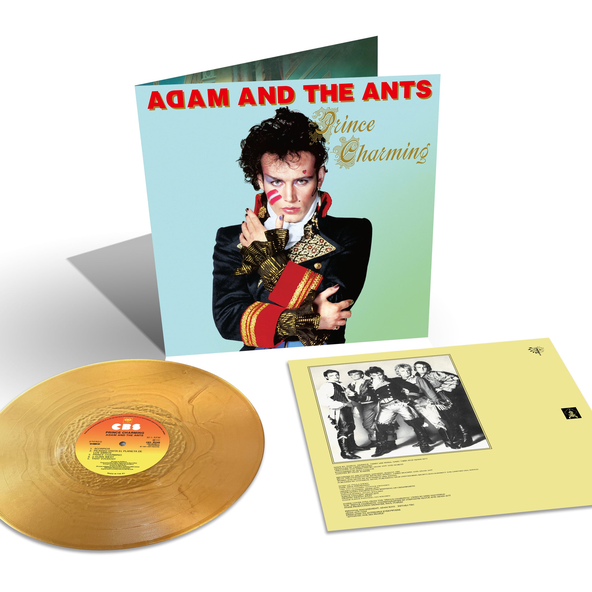 Adam Ant - Prince Charming - 1LP - Gold Vinyl  [Record Store Day 2025]