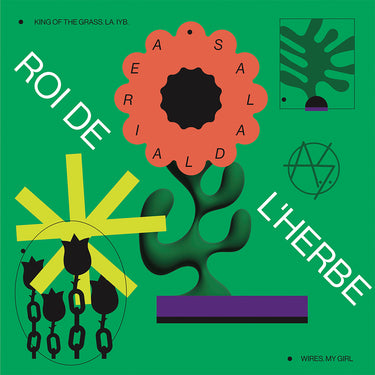 AERIAL SALAD - Roi De L’Herbe - 12'' EP - Clear with Neon Green Splatter Vinyl [JUN 27]
