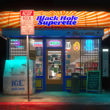 AESOP ROCK - Black Hole Superette - 2LP - 'Black Ice' Vinyl