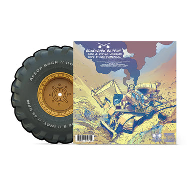 AESOP ROCK - Roadwork Rappin' - 7'' - Die Cut Picture Disc Vinyl
