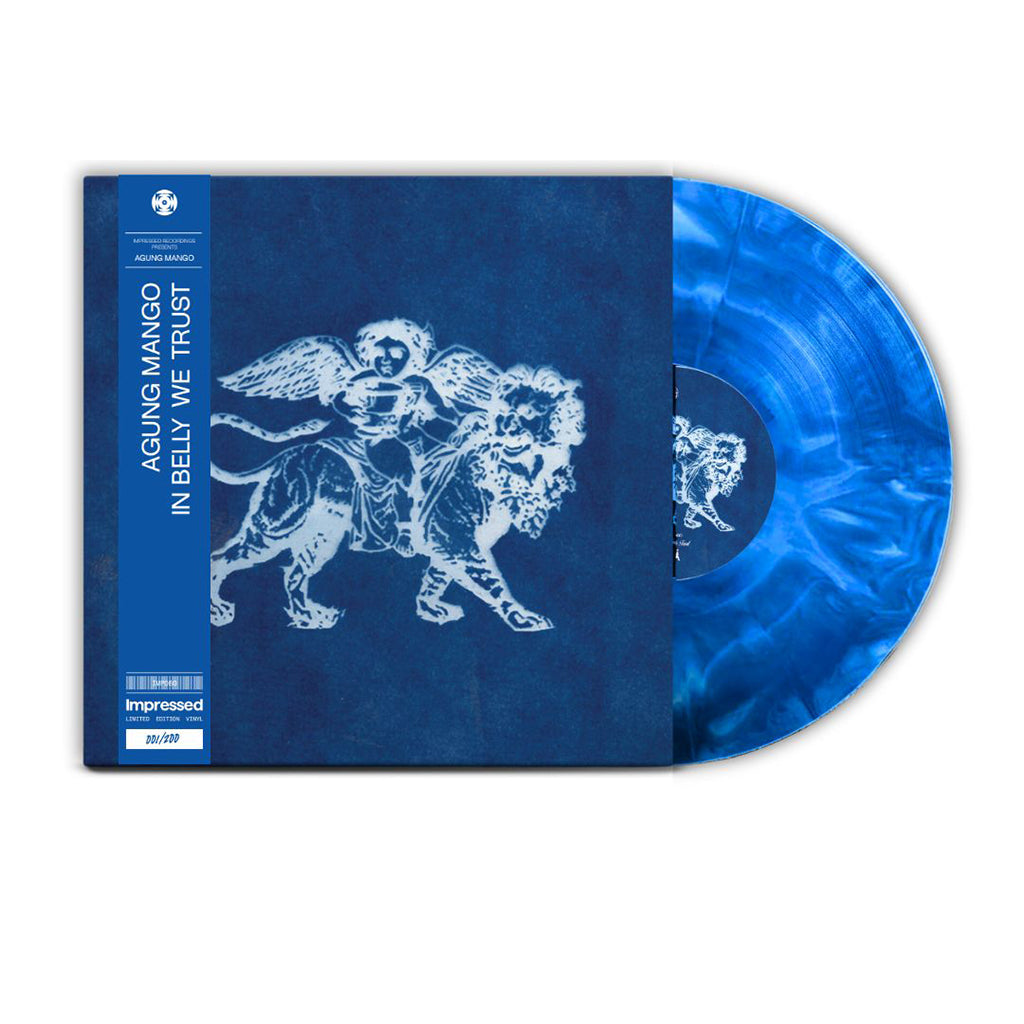 AGUNG MANGO - In Belly We Trust - LP - Blue & White Marbled Vinyl [AUG 1]