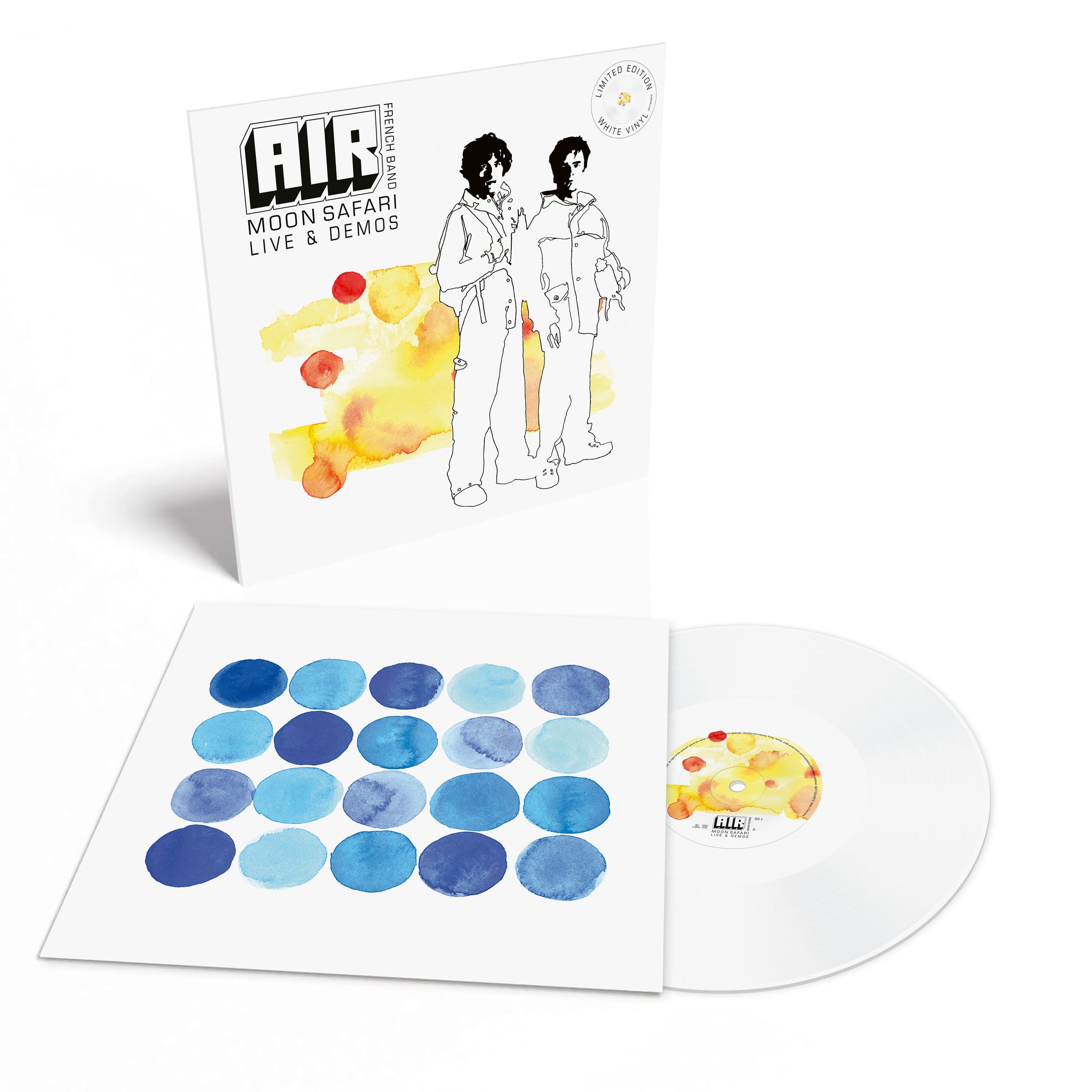 Air - MOON SAFARI - LIVE & DEMOS - 12" 140g White Recycled Vinyl  [Record Store Day 2025]