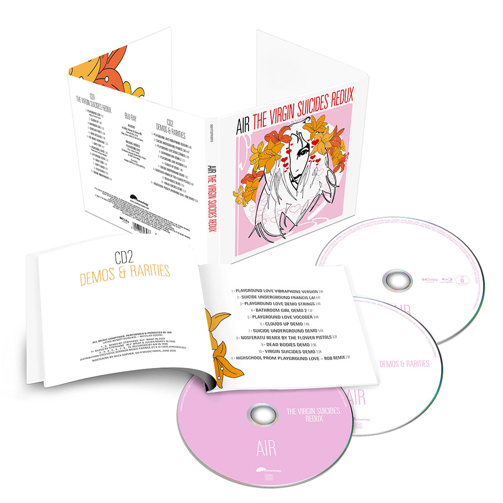 AIR - The Virgin Suicides Redux (25th Anniversary) - 2CD + Blu-ray Set [SEP 26]