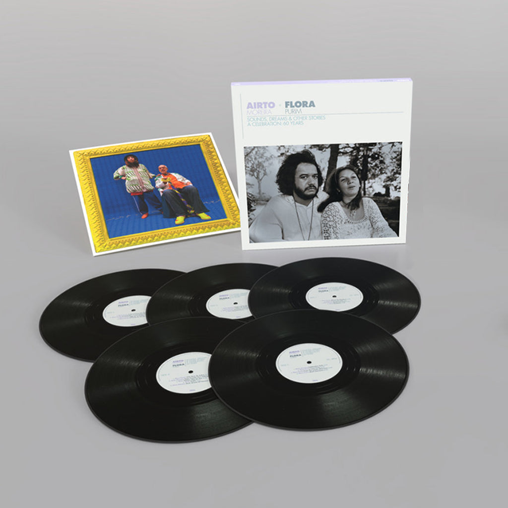 AIRTO MOREIRA - Airto & Flora: A Celebration: 60 Years: Sounds, Dreams & Other Stories - 5LP - Vinyl Box Set