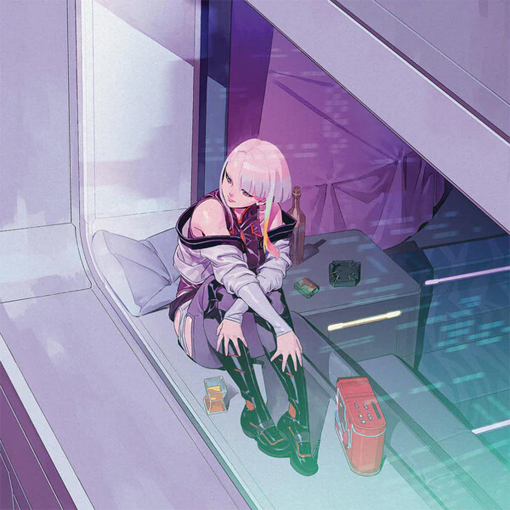 AKIRA YAMAOKA / MARCIN PRZYBYLOWICZ - Cyberpunk: Edgerunners (Original Series Soundtrack) - LP - Deluxe 180g Transparent Marbled Purple Vinyl