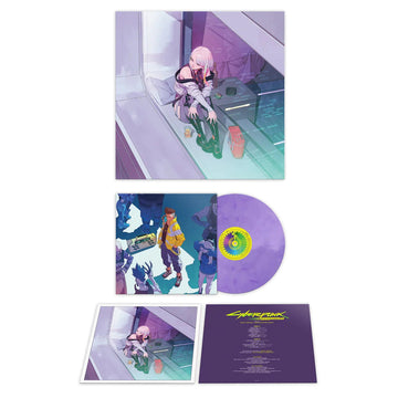 AKIRA YAMAOKA / MARCIN PRZYBYLOWICZ - Cyberpunk: Edgerunners (Original Series Soundtrack) - LP - Deluxe 180g Transparent Marbled Purple Vinyl