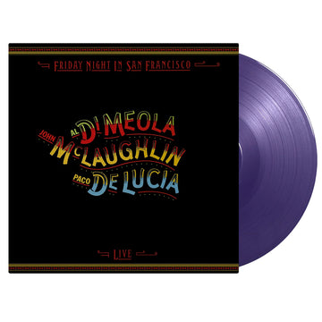 AL DI MEOLA, JOHN MCLAUGHLIN, PACO DE LUCIA - Friday Night In San Francisco (Repress) - LP - Deluxe 180g Purple Vinyl [SEP 12]