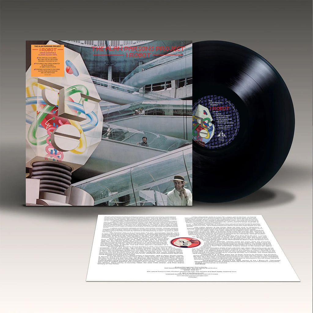 ALAN PARSONS PROJECT - I Robot (Half-Speed Remaster) - LP - 180g Classic Black Vinyl [OCT 17]