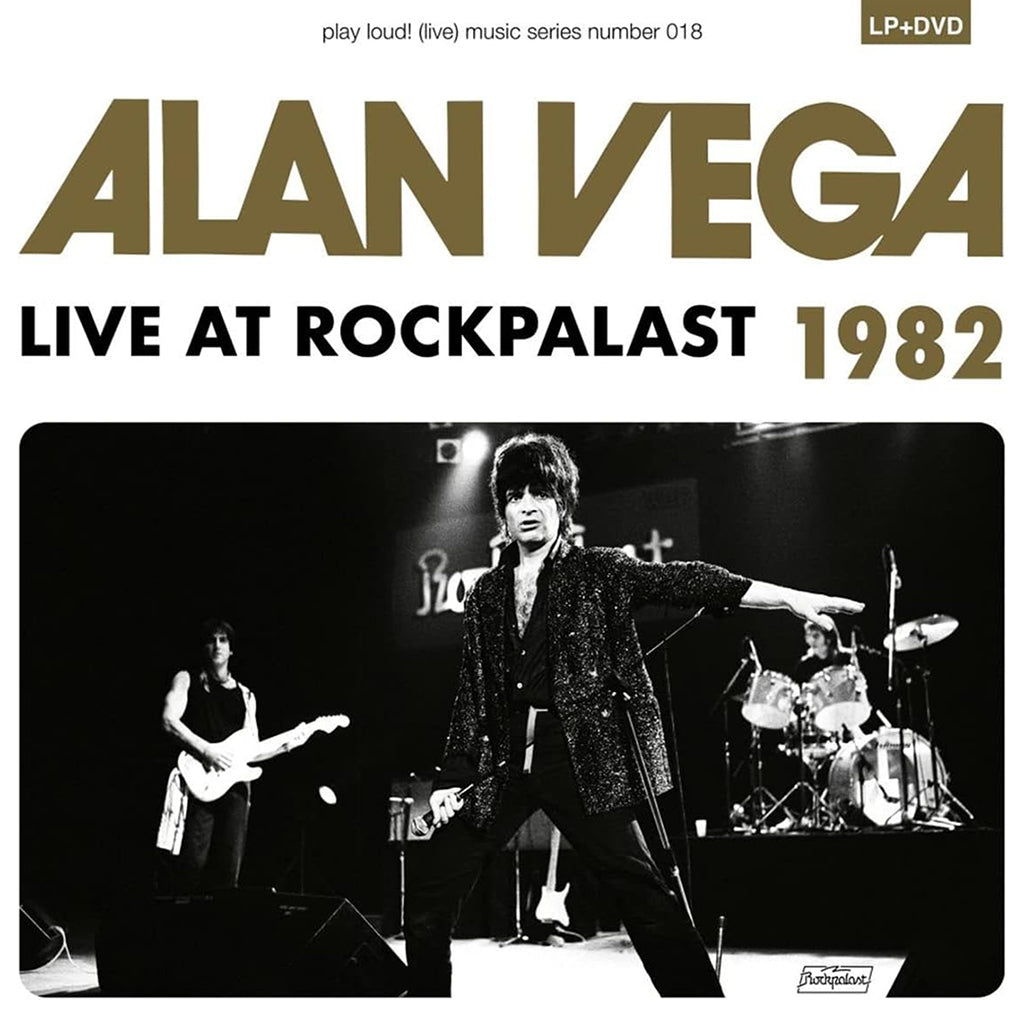 ALAN VEGA - Live At Rockpalast 1982 - LP - Vinyl + DVD [SEP 27]