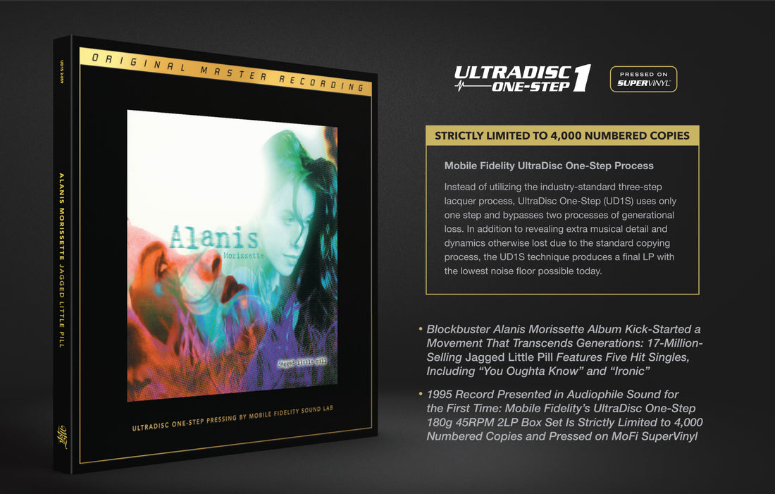 ALANIS MORISSETTE - Jagged Little Pill (Mobile Fidelity UltraDisc One-Step Numbered Edition) - 2LP - 180g MoFi SuperVinyl Box Set [AUG 8]