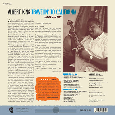 ALBERT KING - Travelin' To California (2023 Reissue with 4 bonus tracks) - LP - 180g Vinyl