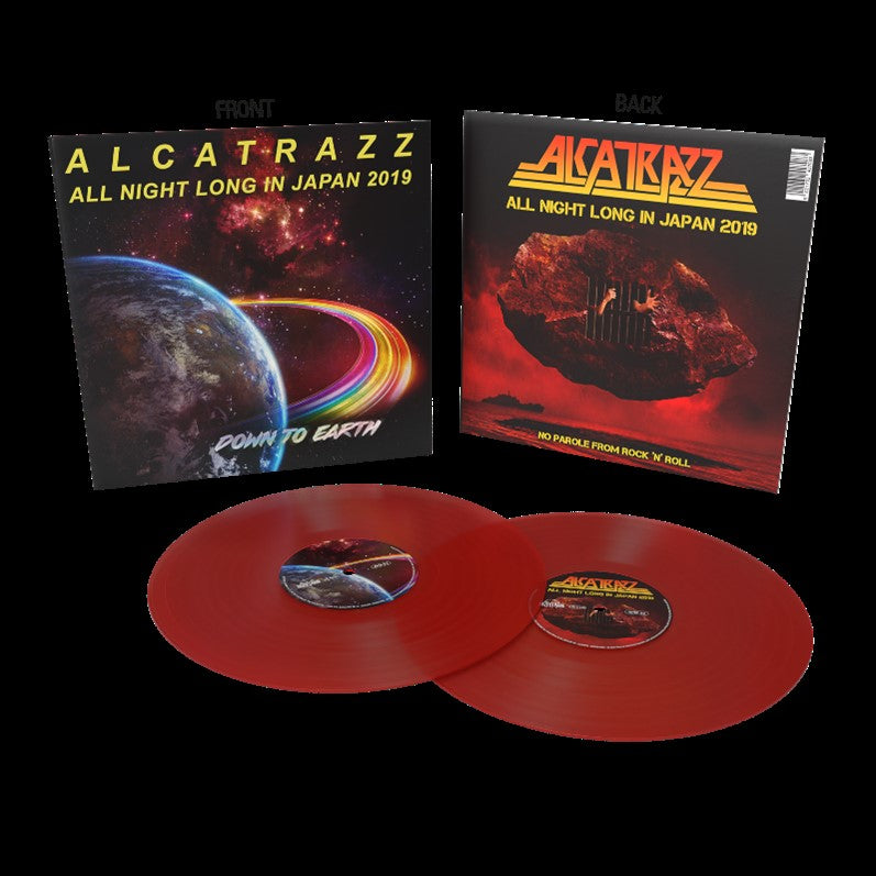 Alcatrazz - All Night Long In Japan 2019 - 2LP - Red Vinyl  [Record Store Day 2025]