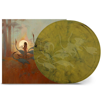 ALCEST - Les Chants de I’Aurore (Deluxe Etched Edition with Poster) - 2LP - Black/Yellow Marbled Vinyl