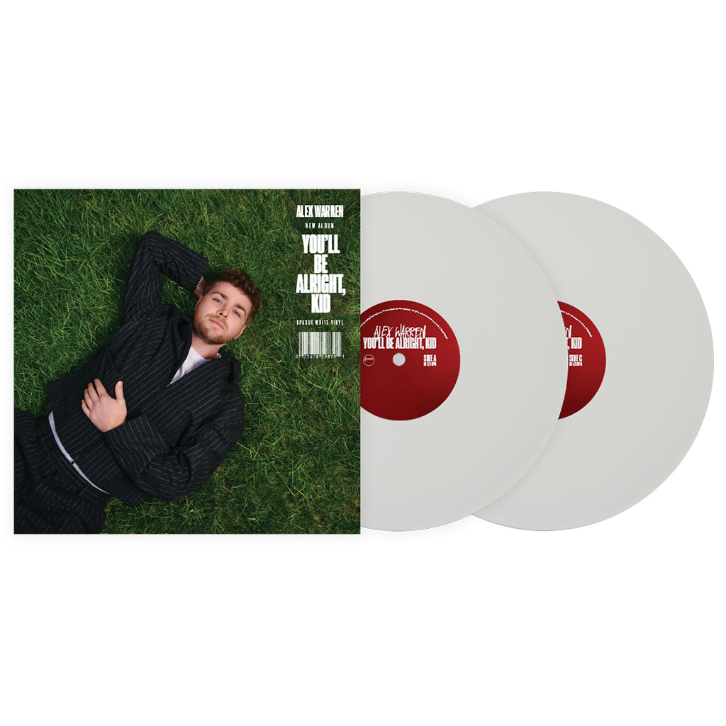 ALEX WARREN - You’ll Be Alright, Kid (with Poster insert) - 2LP - White Vinyl