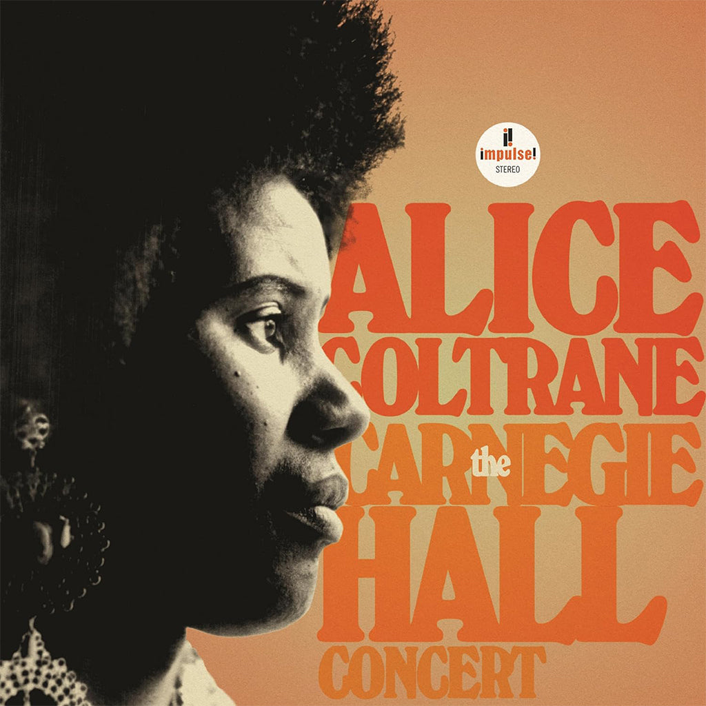 ALICE COLTRANE - The Carnegie Concert Hall - 2LP - Gatefold Vinyl