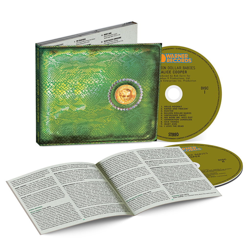 Alice Cooper Billion Dollar Babies 50th Anniversary Deluxe Edition 2CD Alice Cooper Billion Dollar Babies 50th Anniversary Deluxe Edition 2CD