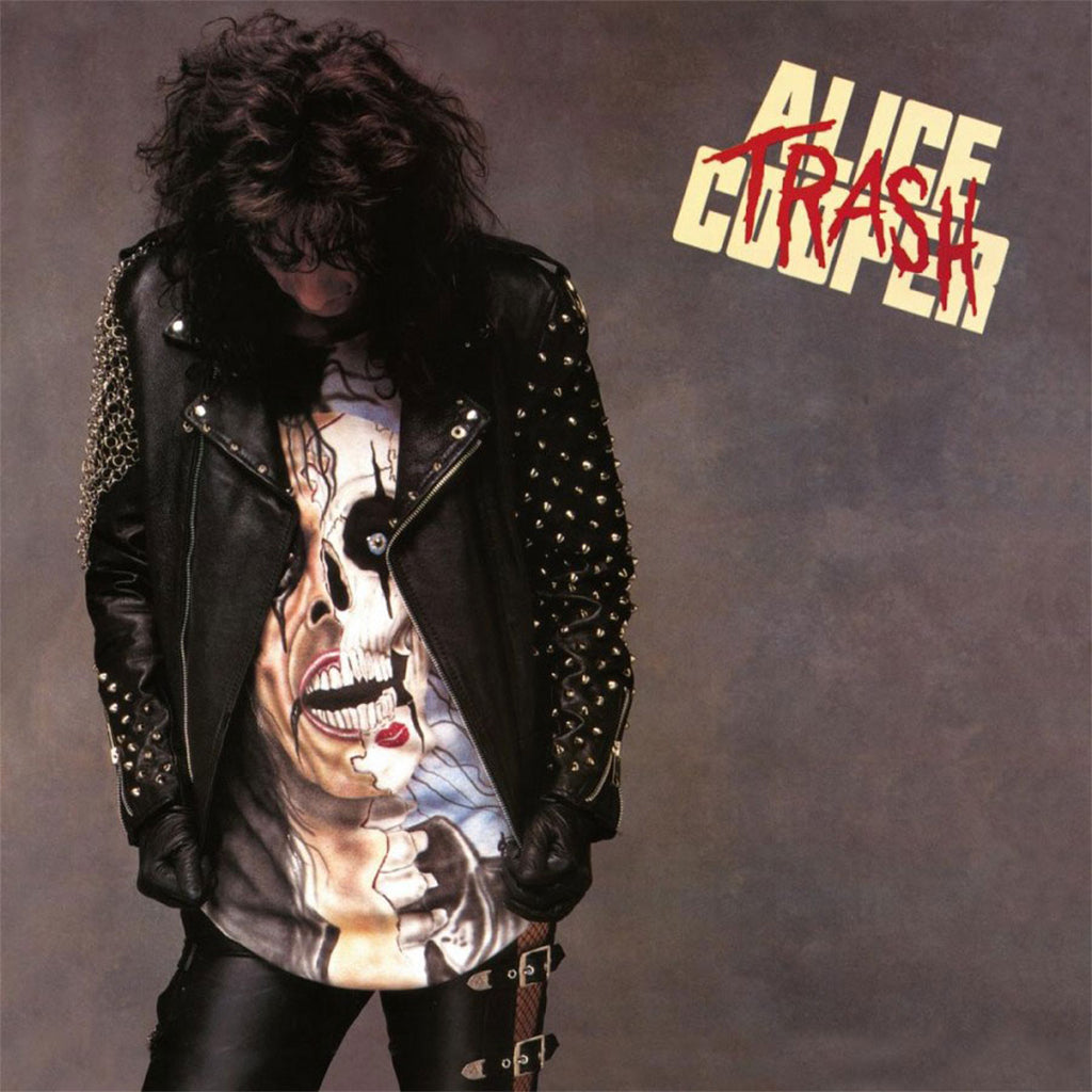 ALICE COOPER - Trash (35th Anniversary Reissue) - LP - Deluxe 180g Translucent Blue & Red Marbled Vinyl