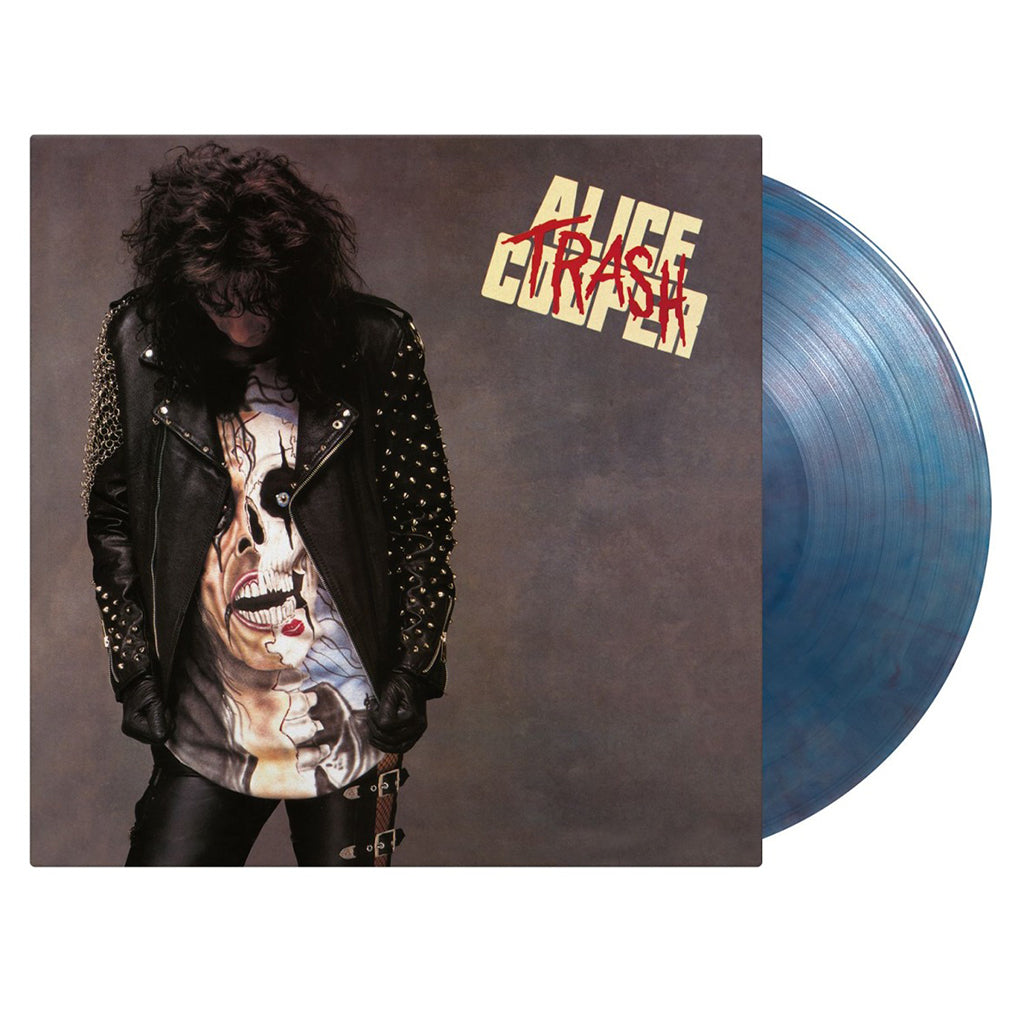 ALICE COOPER - Trash (35th Anniversary Reissue) - LP - Deluxe 180g Translucent Blue & Red Marbled Vinyl [MAR 22]