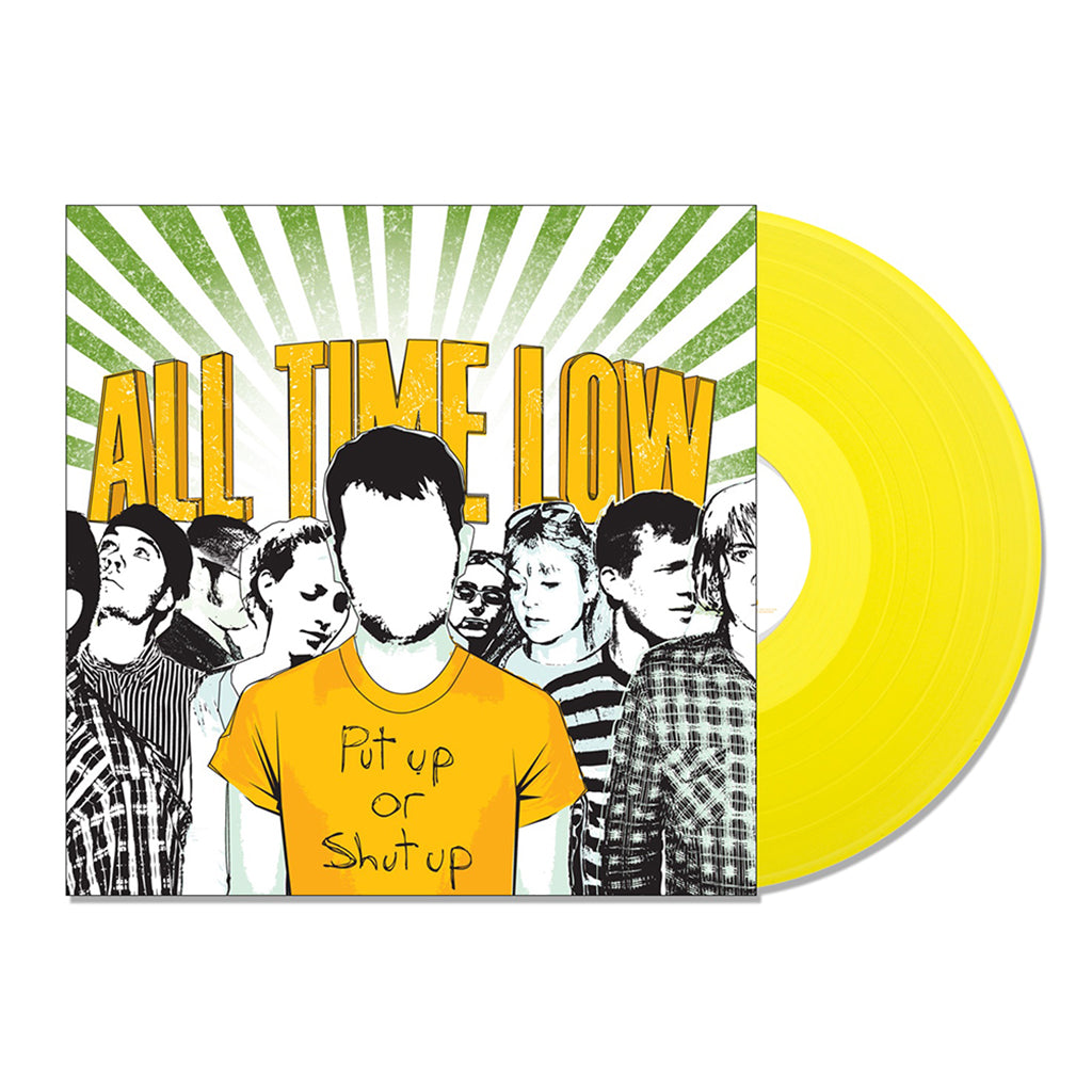 ALL TIME LOW Put Up Or Shut Up 2023 Reissue EP Yellow Vinyl All time low put up or shut up 2023 reissue ep yellow vinyl