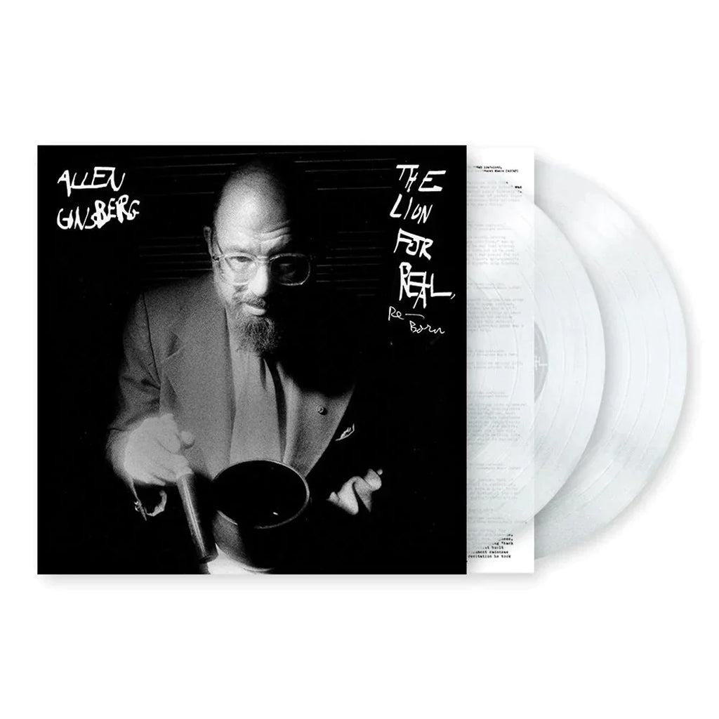 ALLEN GINSBERG - The Lion For Real, Re-born (Expanded Reissue) - 2LP - Clear Vinyl