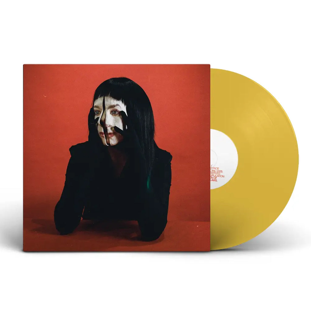 ALLIE X - Girl With No Face - LP - Mustard Colour Vinyl [FEB 23]