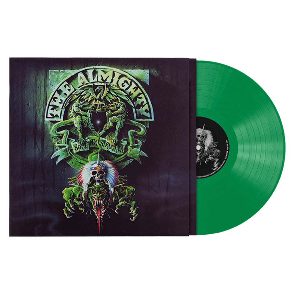 THE ALMIGHTY - Soul Destruction (2023 Reissue) - LP - 180g Green Vinyl