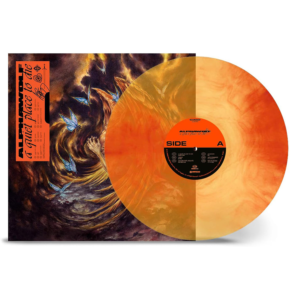 ALPHA WOLF - A Quiet Place To Die (2023 Reissue) - LP - Transparent Opaque Orange Vinyl [NOV 3]