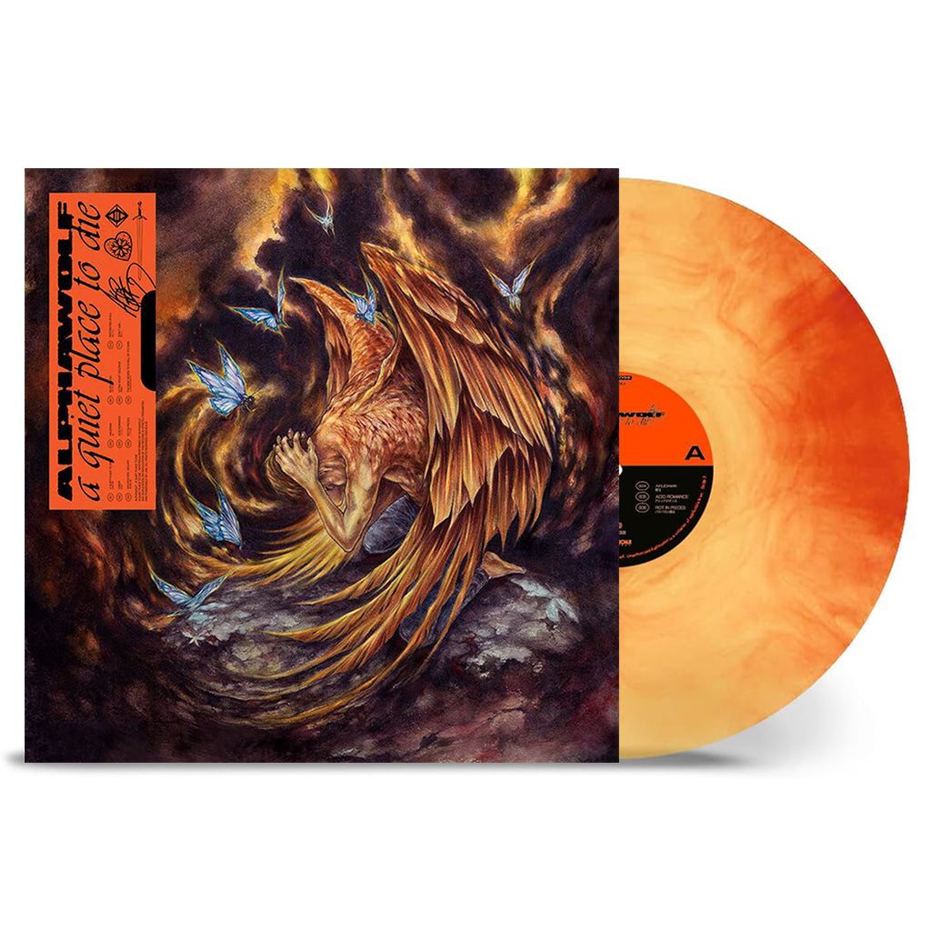ALPHA WOLF - A Quiet Place To Die (2023 Reissue) - LP - Transparent Opaque Orange Vinyl [NOV 3]